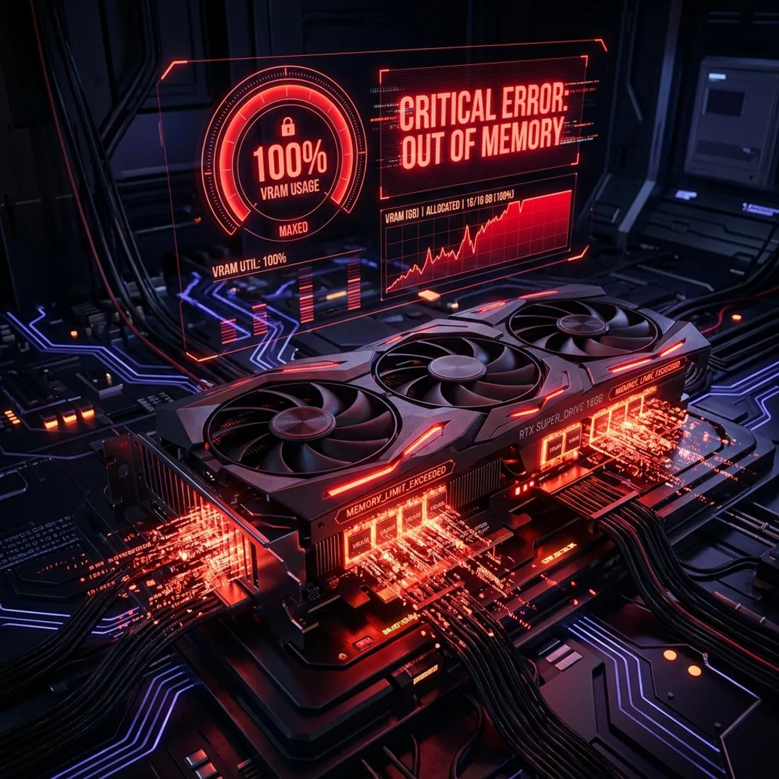 ComfyUI CUDA Out of Memory: Solución por VRAM