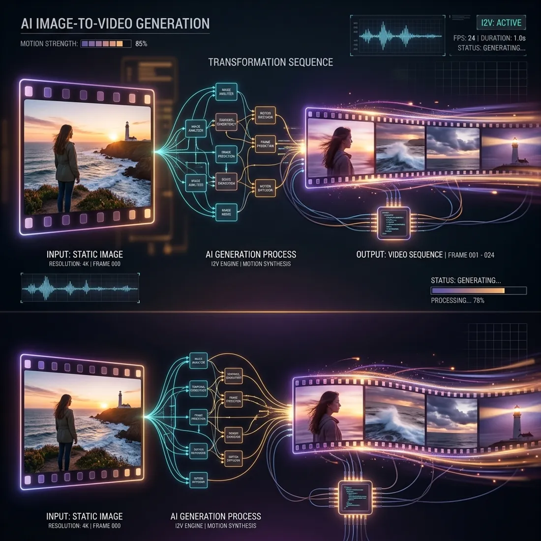Wan 2.1 I2V en ComfyUI: Imagen a Vídeo Cinematográfico